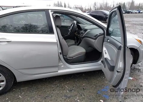 2015 Hyundai Accent Gls from USA, damaged, VIN KMHCT4AE9FU885852